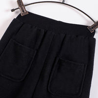 Toddler Girls Solid Color Plus Velvet Pants Girls Clothes Wholesale - PrettyKid