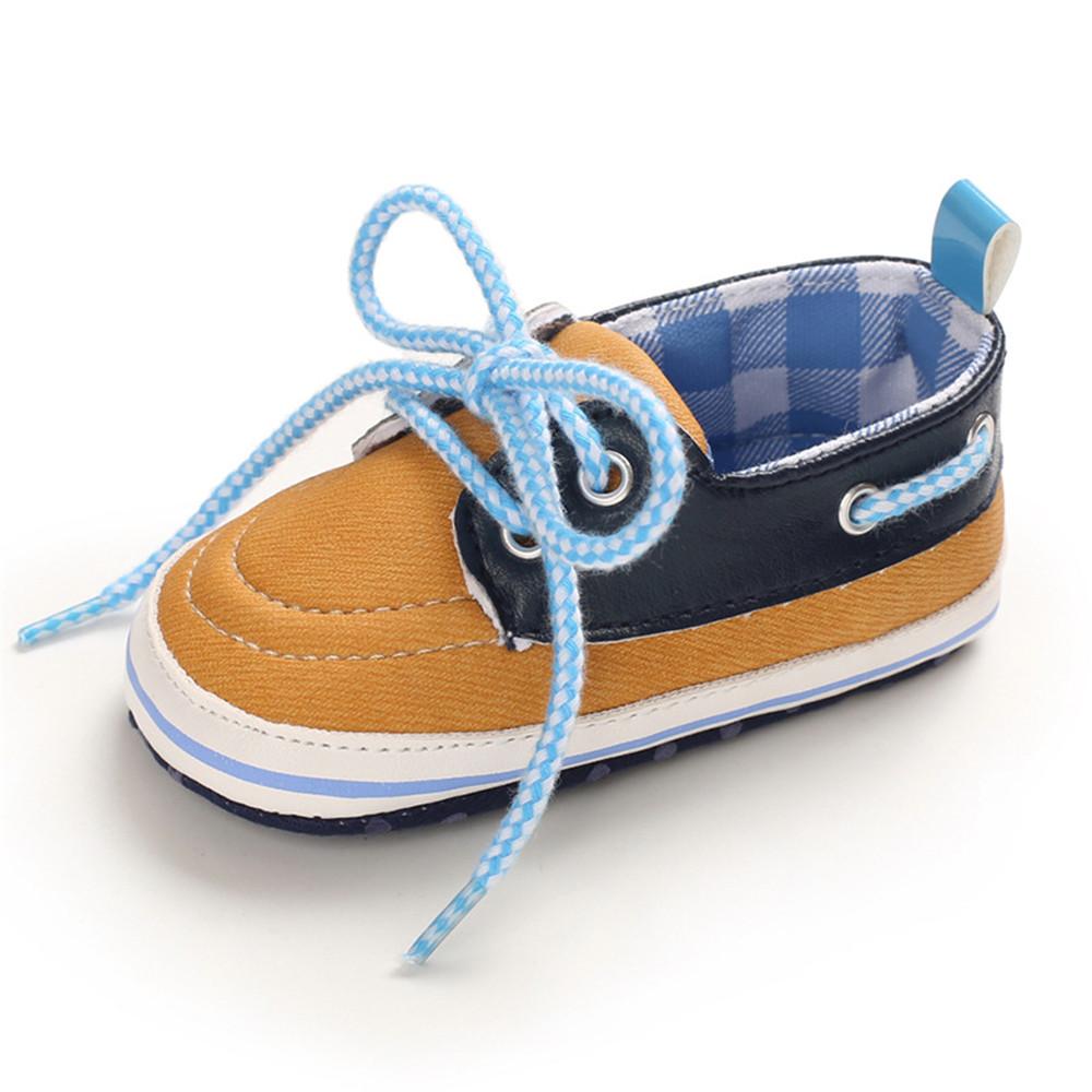 Baby Toddler Plaid Lace Up Sneakers - PrettyKid