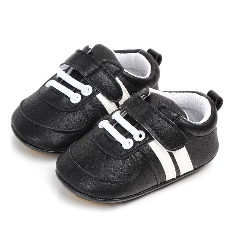 Baby Toddler Shoes Magic Tape Artificial Leather Sneakers - PrettyKid