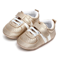 Baby Toddler Shoes Magic Tape Artificial Leather Sneakers - PrettyKid