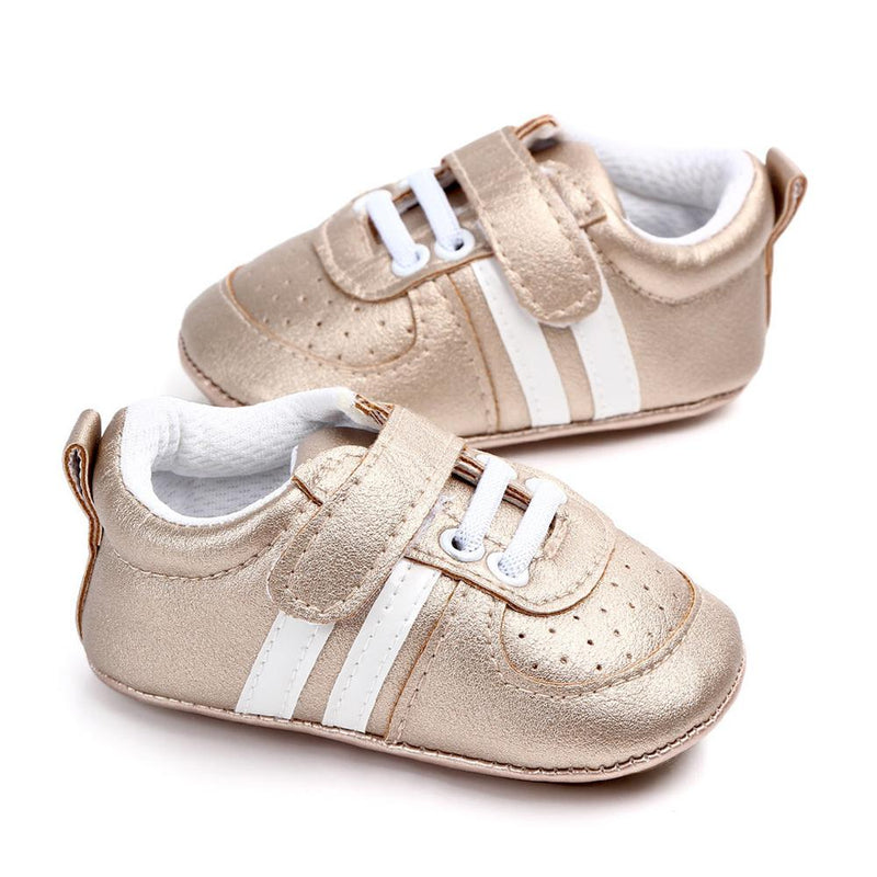 Baby Toddler Shoes Magic Tape Artificial Leather Sneakers - PrettyKid