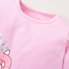 Toddler Girls Unicorn Long Sleeve T-shirt Girls Clothing Wholesalers - PrettyKid