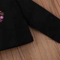Girls Unicorn Printed Long Sleeve Top & Tie Dye Pants Kids Wholesale Clothing Warehouse - PrettyKid