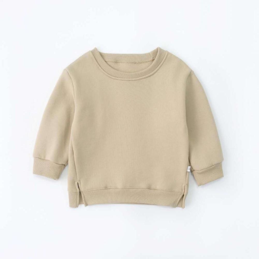 Unisex Baby Candy Color Solid Long Sleeves Top Boy Wholesale Clothing - PrettyKid