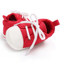 Baby Unisex Canvas Lace Up Solid Sneakers Wholesale - PrettyKid