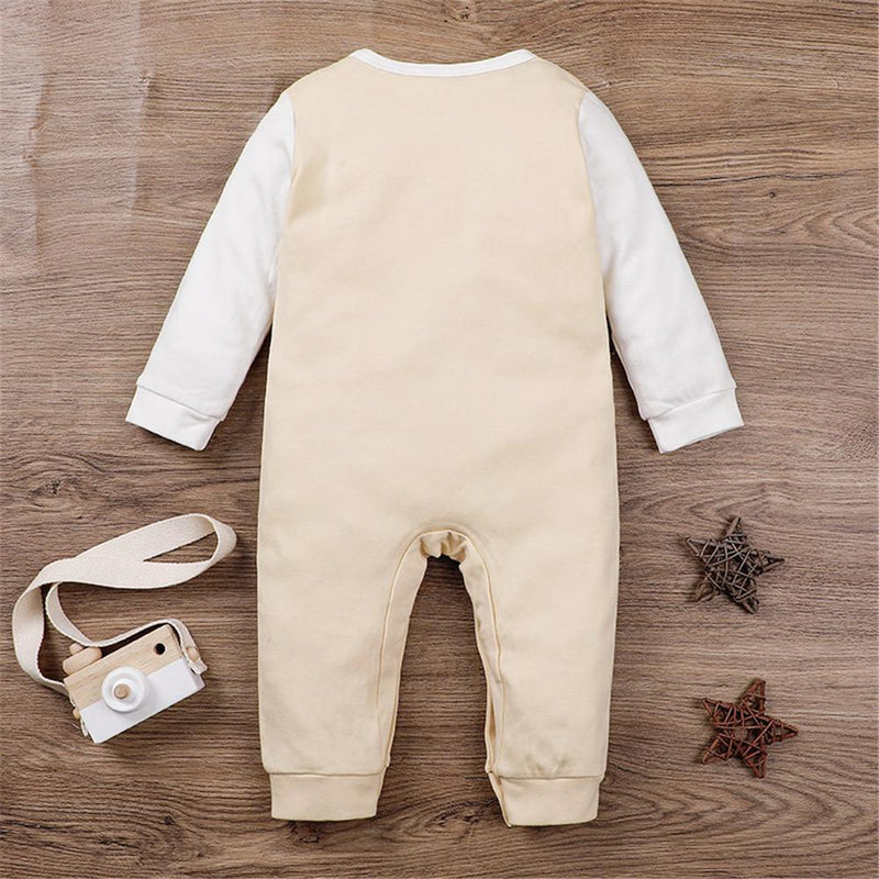 Baby Unisex Cartoon Animal Cute Long Sleeve Romper Baby Wholesale Clothes - PrettyKid