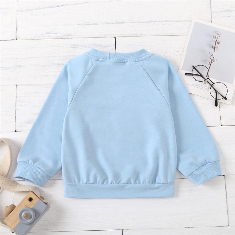 Unisex Cartoon Crew Neck Long Sleeve T-shirt Kids Boutique Wholesale - PrettyKid