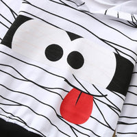 Unisex Cartoon Mummy Printed Suits Wholesale Boys Boutique Clothing - PrettyKid