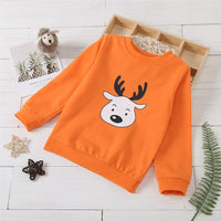 Unisex Cartoon Printed Long Sleeve Top Trendy Kids Wholesale Clothing - PrettyKid