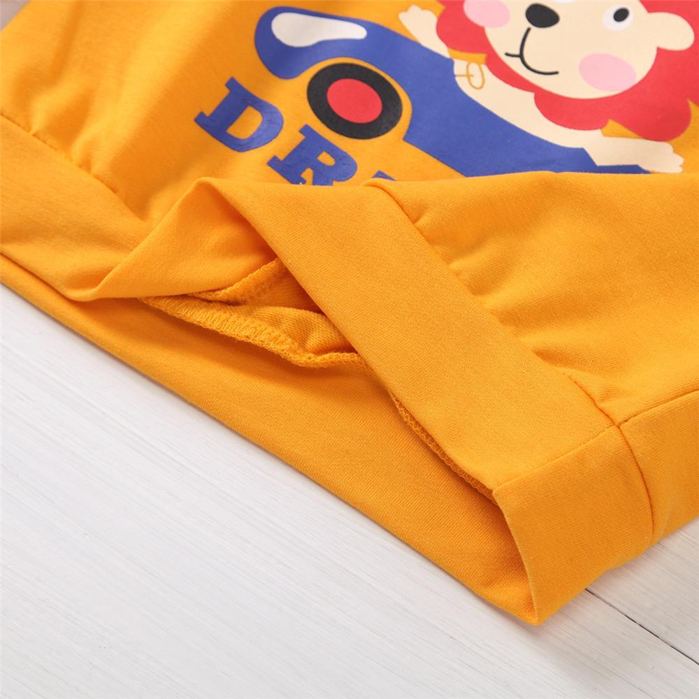 Unisex Fast Driver Printed Long Sleeve T-Shirt Trendy Kids Wholesale Clothing - PrettyKid