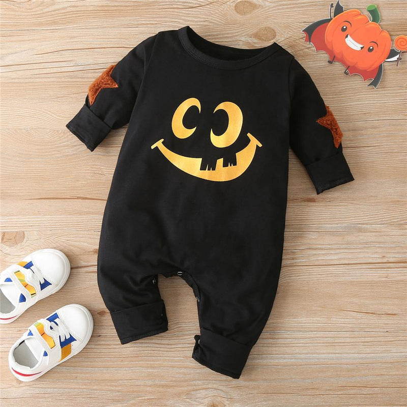 Baby Unisex Halloween Long Sleeve Romper Wholesale Clothing Baby - PrettyKid