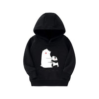 Unisex Kid Cartoon Animal Pattern Hooded Top Wholesale Boys Clothes - PrettyKid