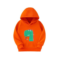 Unisex Kid Cartoon Animal Pattern Hooded Top Wholesale Boys Clothes - PrettyKid