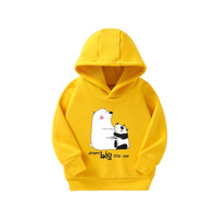 Unisex Kid Cartoon Animal Pattern Hooded Top Wholesale Boys Clothes - PrettyKid