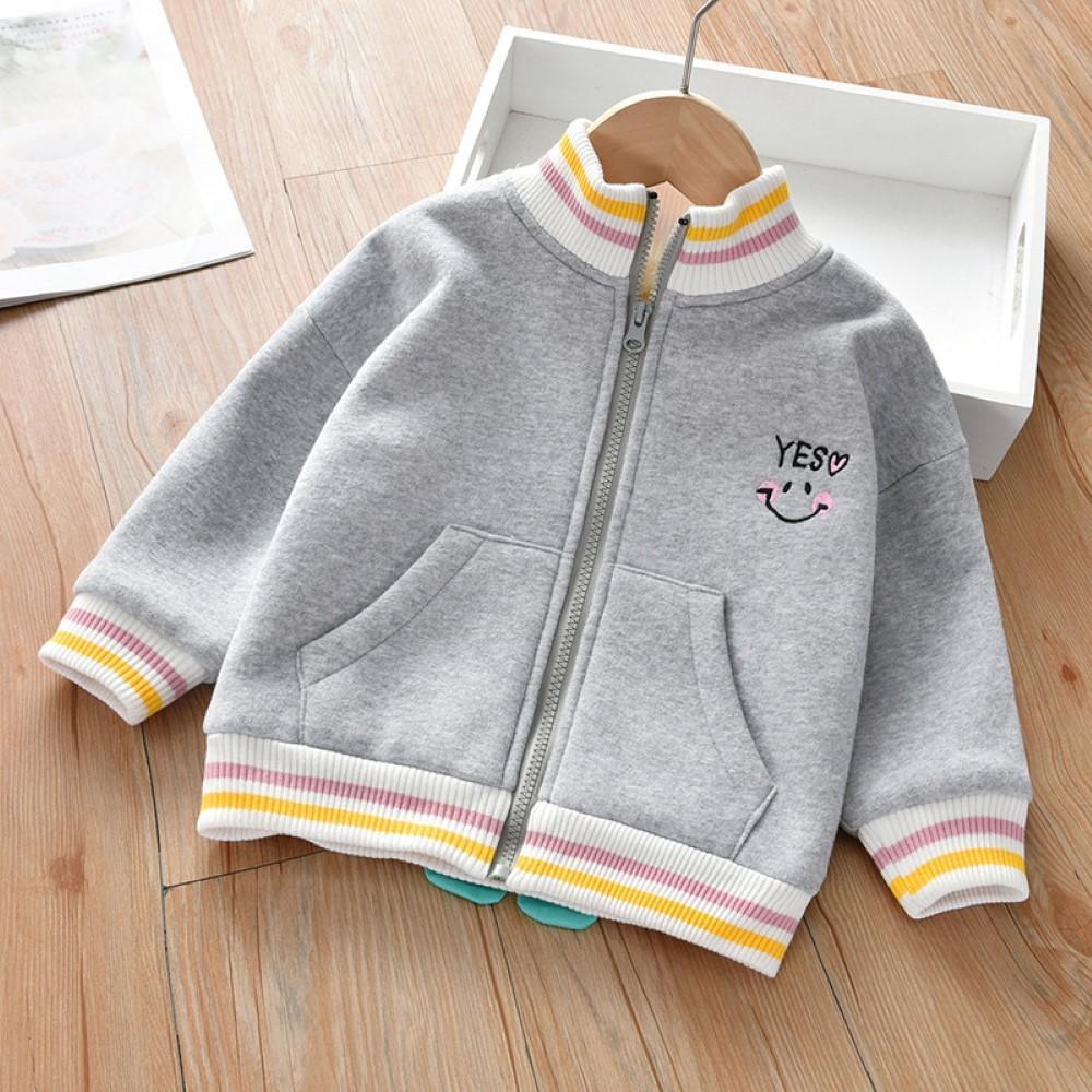 Unisex Kid Dinosaur Pattern Zipper Long Sleeves Boys Boutique Clothing Wholesale - PrettyKid