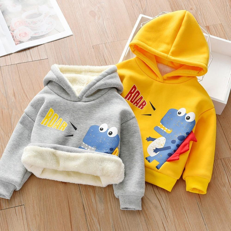 Unisex Little Dinosaur & Road Letter Pattern Top Boys Wholesale Clothing - PrettyKid