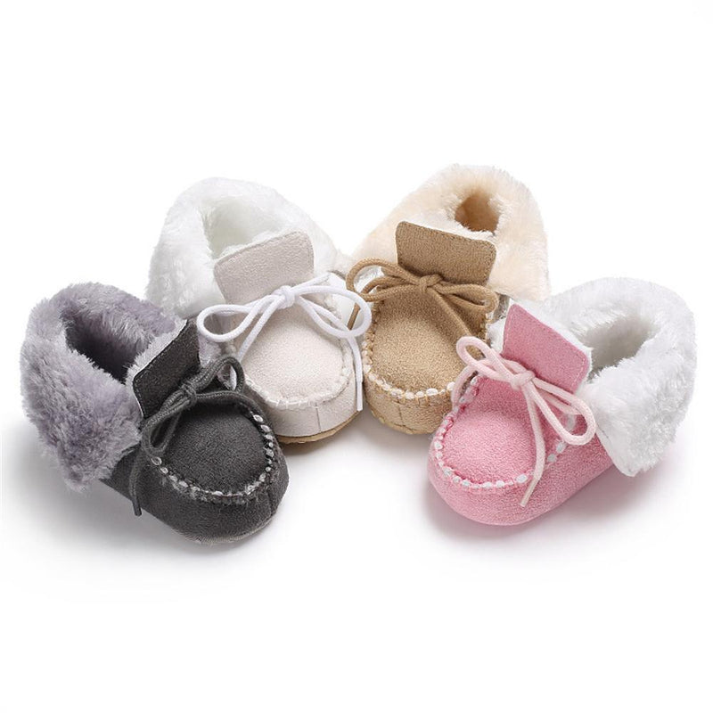 Baby Unisex Solid Warm Snow Boots Children Wholesale Shoes - PrettyKid