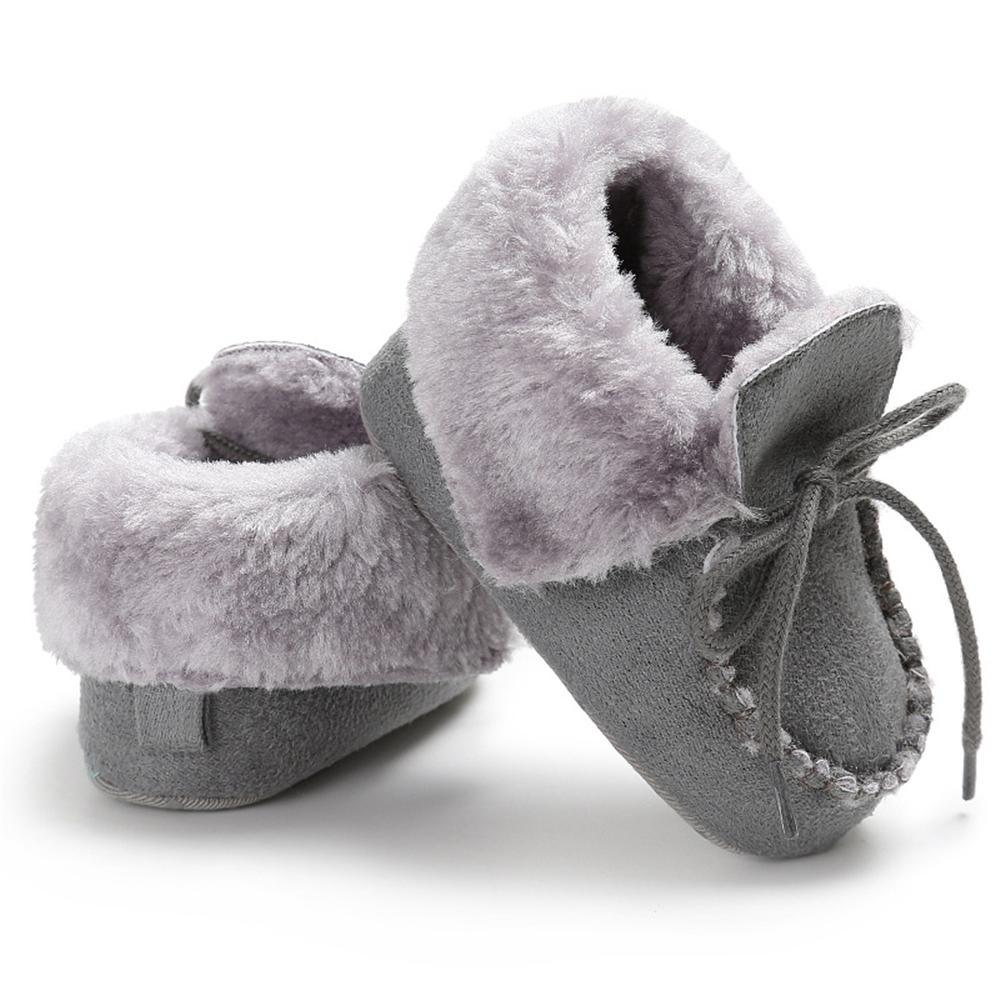 Baby Unisex Solid Warm Snow Boots Children Wholesale Shoes - PrettyKid