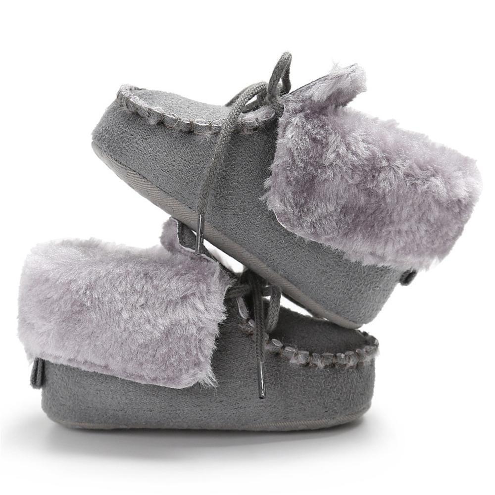 Baby Unisex Solid Warm Snow Boots Children Wholesale Shoes - PrettyKid