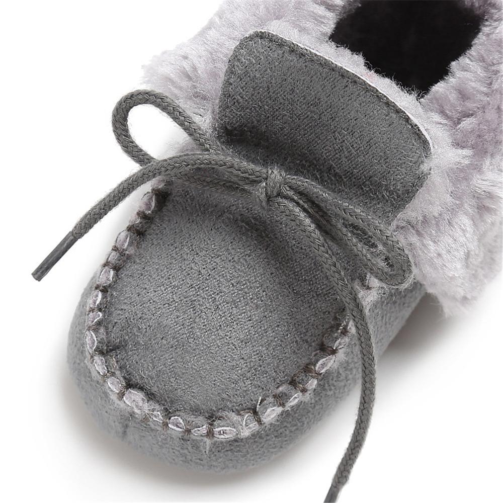 Baby Unisex Solid Warm Snow Boots Children Wholesale Shoes - PrettyKid