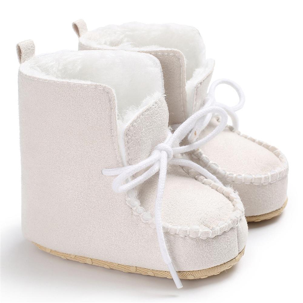 Baby Unisex Solid Warm Snow Boots Children Wholesale Shoes - PrettyKid