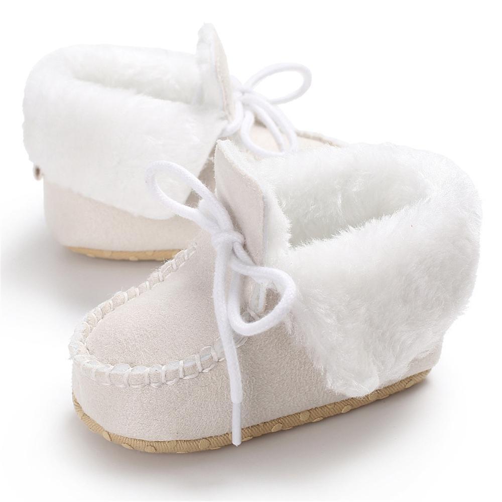 Baby Unisex Solid Warm Snow Boots Children Wholesale Shoes - PrettyKid