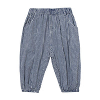 Baby Unisex Striped Elastic Waist Pants - PrettyKid