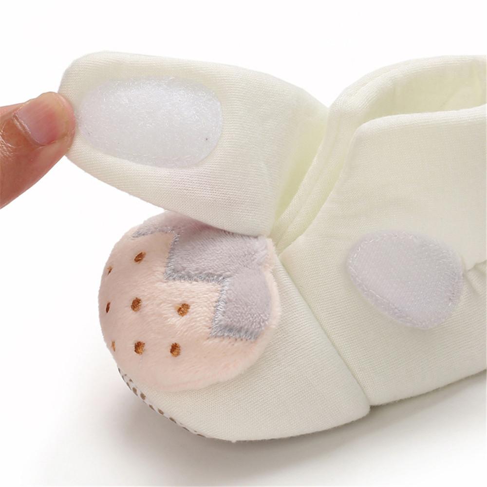 Baby Warm Cartoon Strawberry Winter Toldder Shoes - PrettyKid