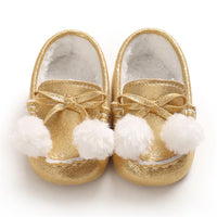 Baby Girls Warm Slip On Flats Winter Shoes - PrettyKid