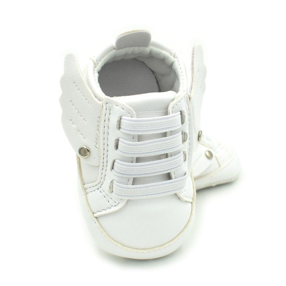 Baby Boys Winged Elastic Band Sneakers - PrettyKid