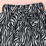 Girls Zebra Long Sleeve Top & Skirt Trendy Kids Wholesale Clothing - PrettyKid
