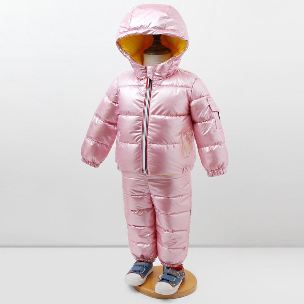 Children Zipper Hooded Winter Coat & Pants Wholesale Childrens Clothing - PrettyKid