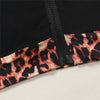Girls Zipper Leopard Color Blocking Hooded Long Sleeve Jacket Wholesale Girls - PrettyKid