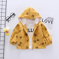 Fashion Cartoon Bear Jacket - PrettyKid