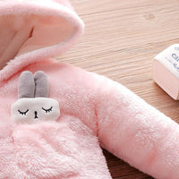 Winter Rabbit Thick Jumpsuit for Baby - PrettyKid