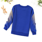 Letter Pattern Fleece-lined Sweatshirts for Boy - PrettyKid