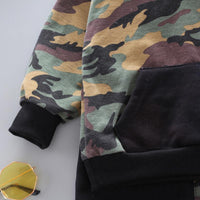 2-piece Camouflage Hoodie & Pants for Children Boy - PrettyKid