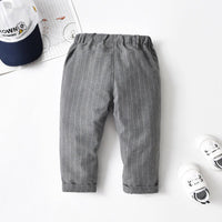 9months-6years Toddler Boy Pants Striped Trousers Wholesale Baby Clothes - PrettyKid