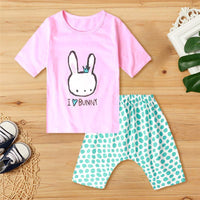 2-piece T-shirt & Capri Pants for Toddler Girl - PrettyKid