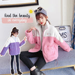 3-11Y Quilted Thick Wool Warm Sweater Coat Jacket Wholesale Kids Boutique Clothing - PrettyKid