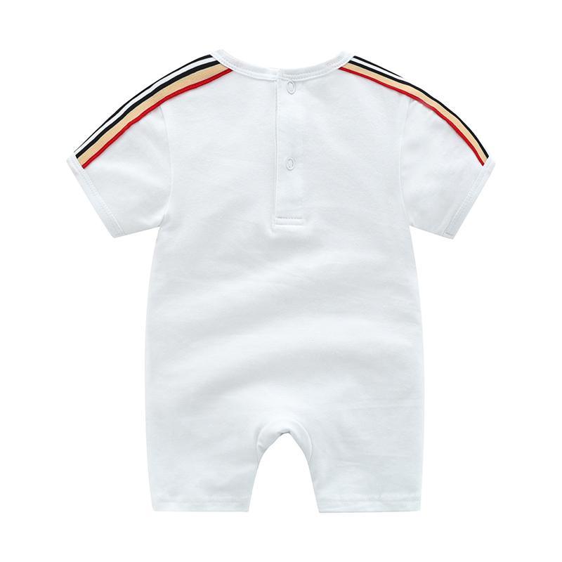 Short Sleeve Striped Bodysuit for Baby - PrettyKid