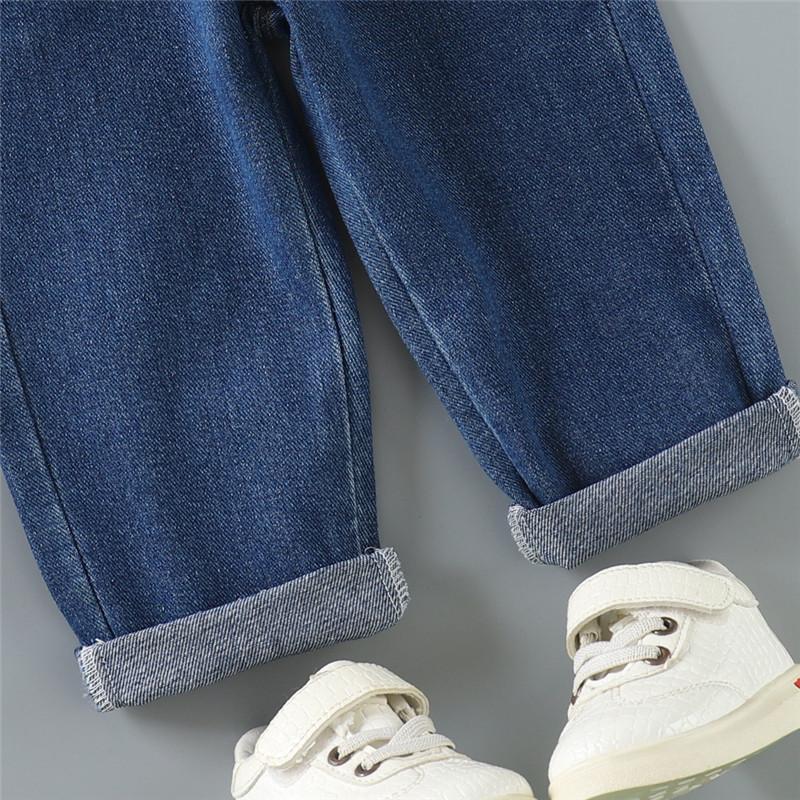 Casual Solid Jeans for Toddler Girl - PrettyKid