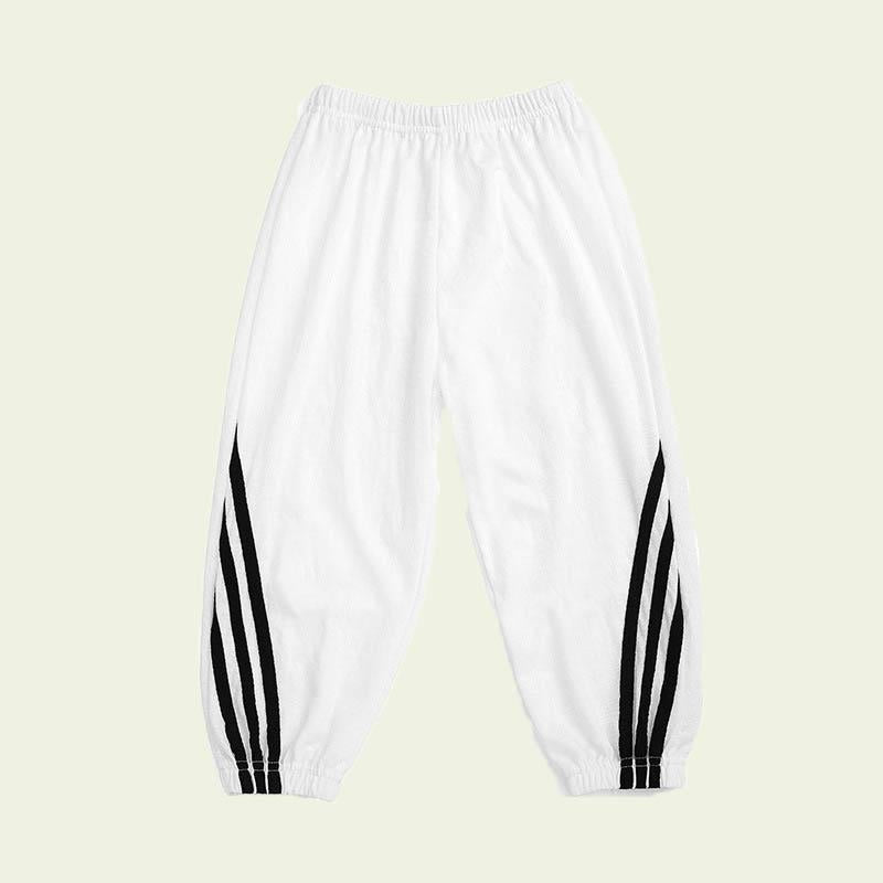 Boy Stripes Pattern Summer Sports Pants Children's Clothing - PrettyKid