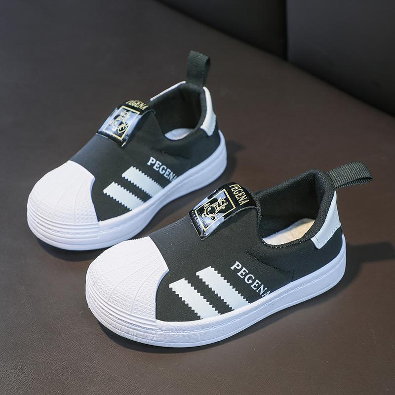 wholesale kid clothes Toddler Children's Letter Pattern Canvas Shoes Wholesale - PrettyKid