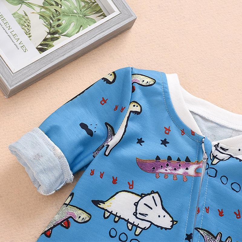 Dinosaur Printed Jumpsuit for Baby Boy - PrettyKid