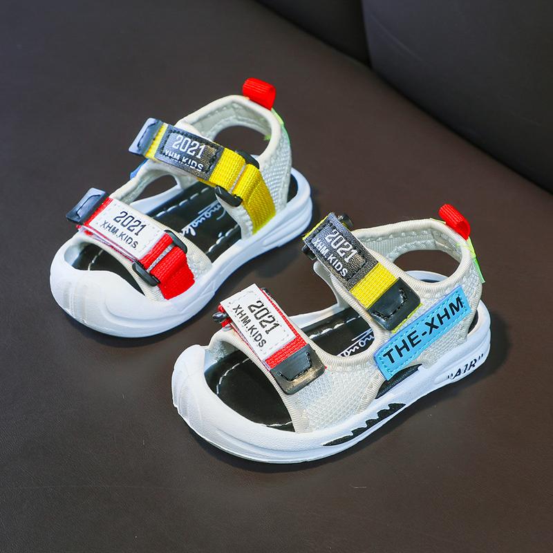 wholesale baby clothes Toddler Children's Lettered Pattern Sandals Wholesale - PrettyKid