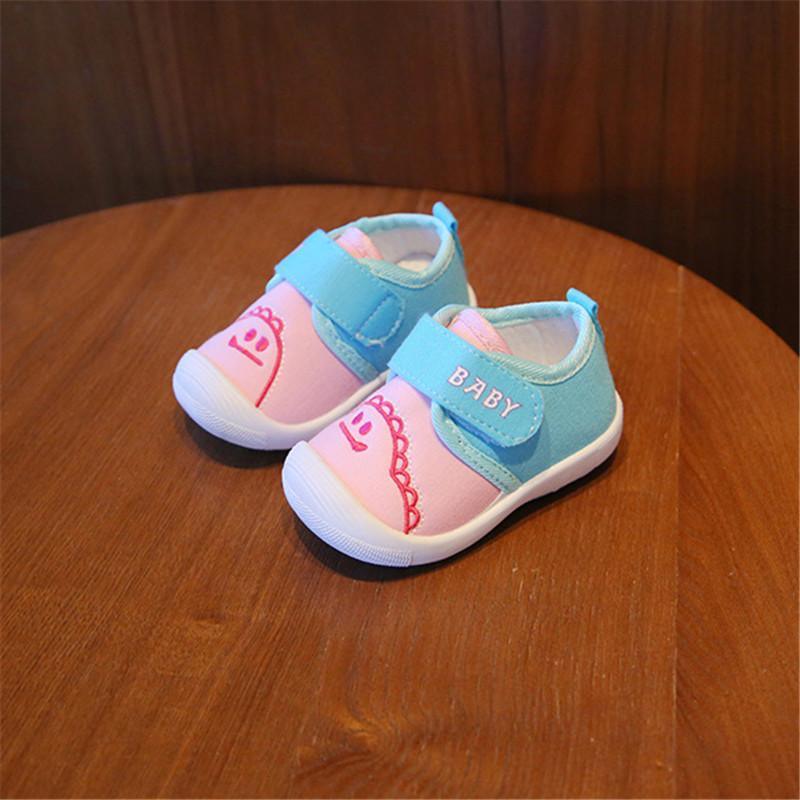 children clothing vendors Toddler Dinosaur Pattern Color-block Call Shoes Wholesale - PrettyKid