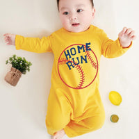 Baseball Pattern Jumpsuit for Baby - PrettyKid