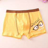 Toddler Boy 4pcs Glasses Pattern Panties - PrettyKid