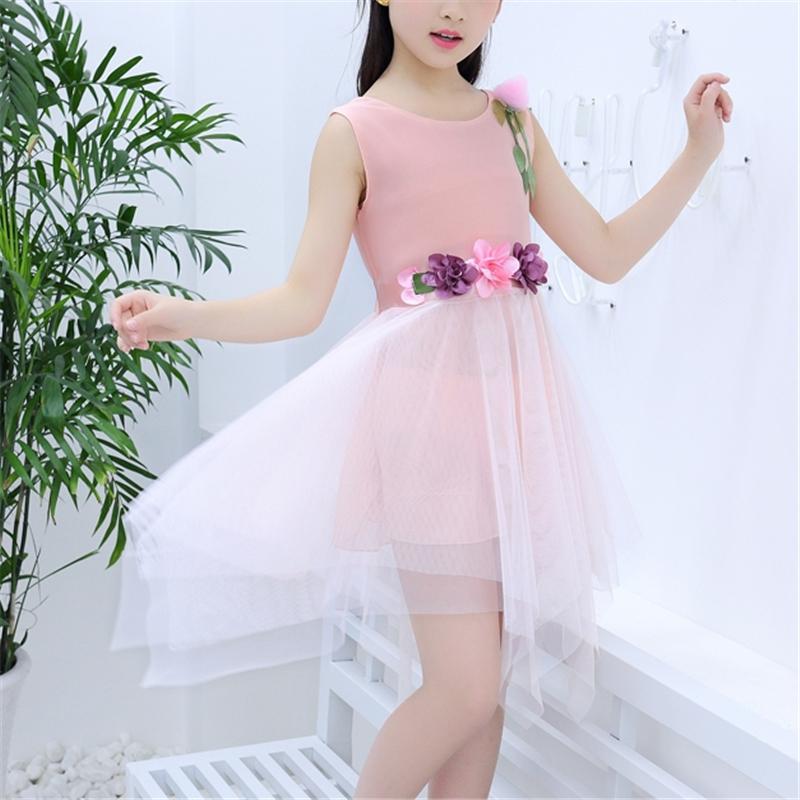 Floral Mesh Dress for Girl - PrettyKid